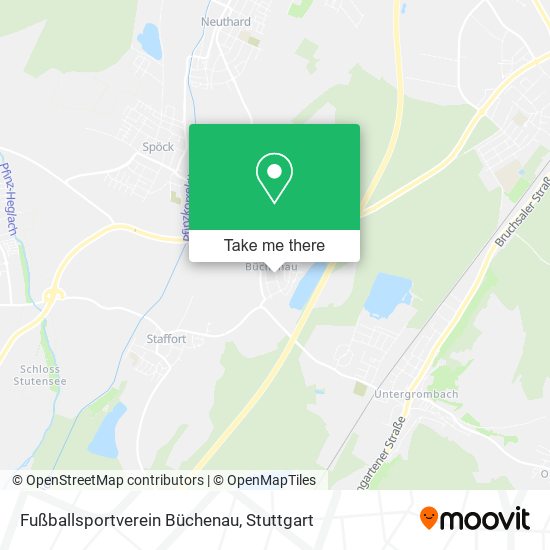 Fußballsportverein Büchenau map