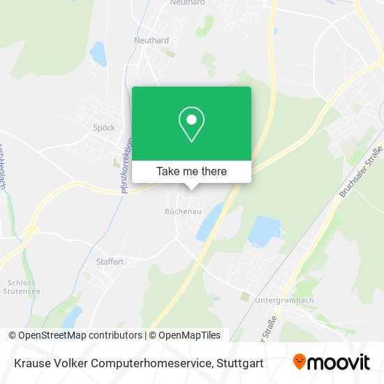 Krause Volker Computerhomeservice map