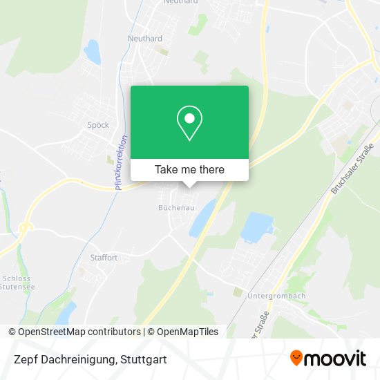 Карта Zepf Dachreinigung