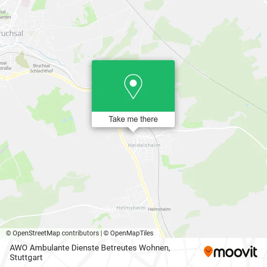 AWO Ambulante Dienste Betreutes Wohnen map