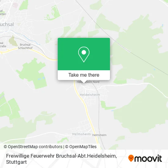 Карта Freiwillige Feuerwehr Bruchsal-Abt.Heidelsheim
