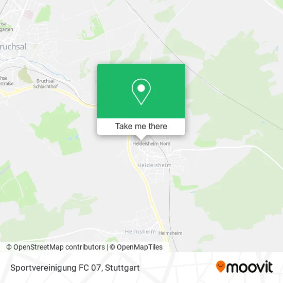 Карта Sportvereinigung FC 07
