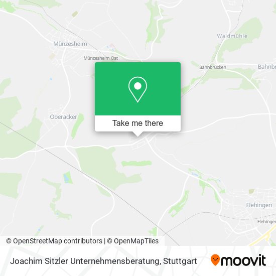 Joachim Sitzler Unternehmensberatung map