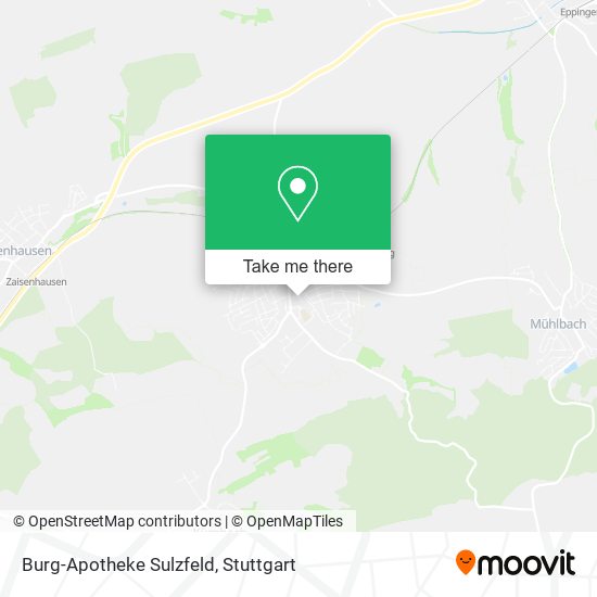 Burg-Apotheke Sulzfeld map