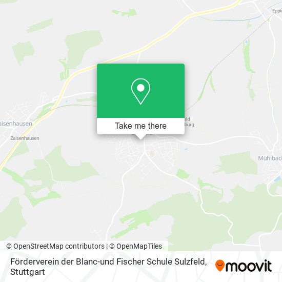 Förderverein der Blanc-und Fischer Schule Sulzfeld map