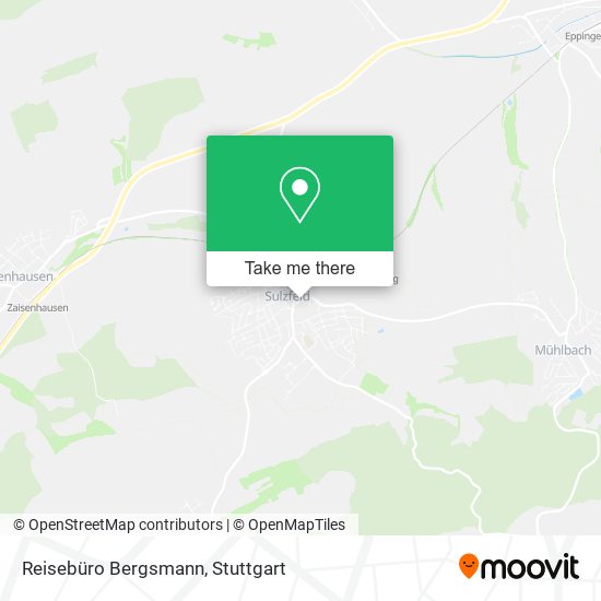 Reisebüro Bergsmann map