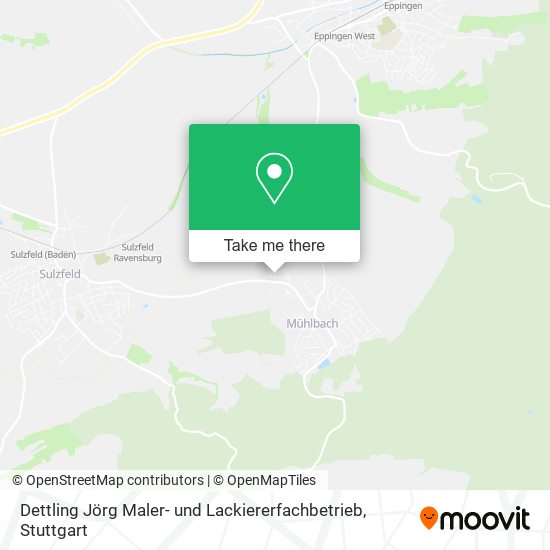 Dettling Jörg Maler- und Lackiererfachbetrieb map
