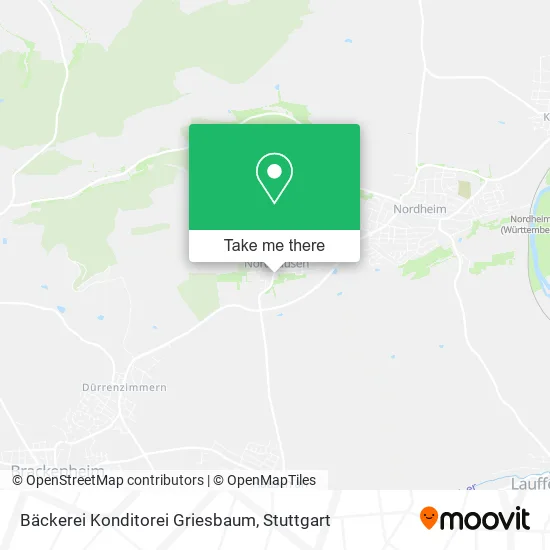 Карта Bäckerei Konditorei Griesbaum