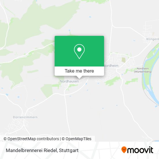 Mandelbrennerei Riedel map