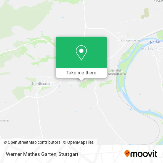 Карта Werner Mathes Garten