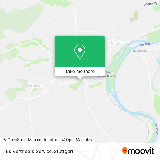 Карта Es Vertrieb & Service