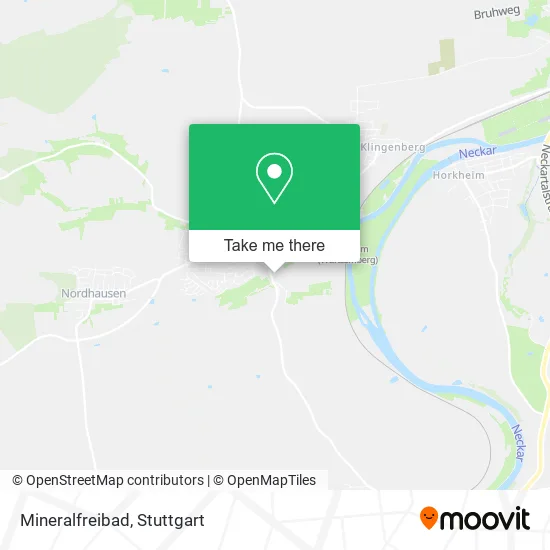Карта Mineralfreibad