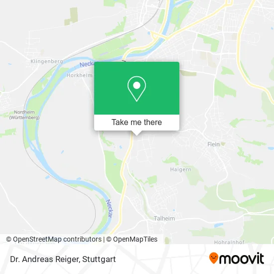 Карта Dr. Andreas Reiger