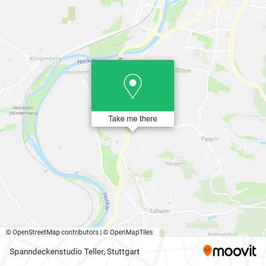 Карта Spanndeckenstudio Teller