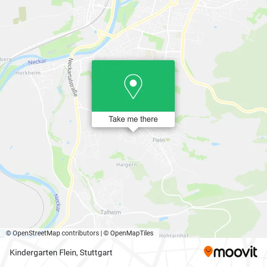 Карта Kindergarten Flein