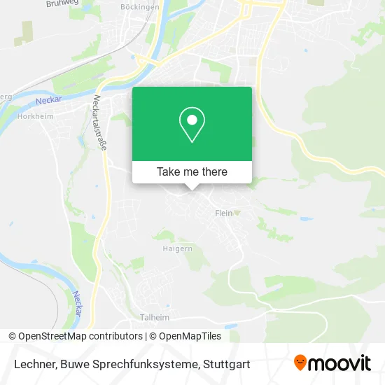 Карта Lechner, Buwe Sprechfunksysteme
