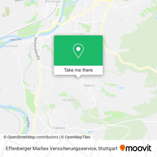 Effenberger Marlies Versicherungsservice map