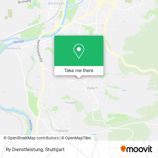 Карта Ry Dienstleistung