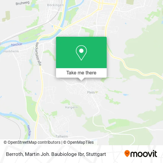 Карта Berroth, Martin Joh. Baubiologe Ibr
