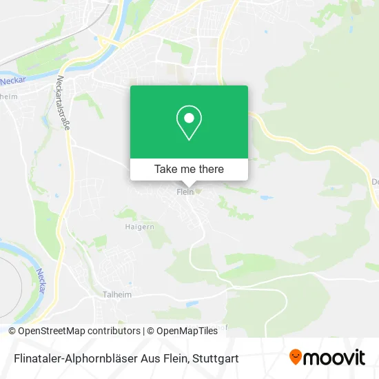 Карта Flinataler-Alphornbläser Aus Flein