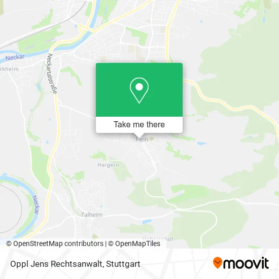 Карта Oppl Jens Rechtsanwalt