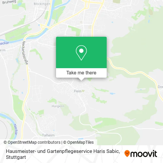 Карта Hausmeister- und Gartenpflegeservice Haris Sabic