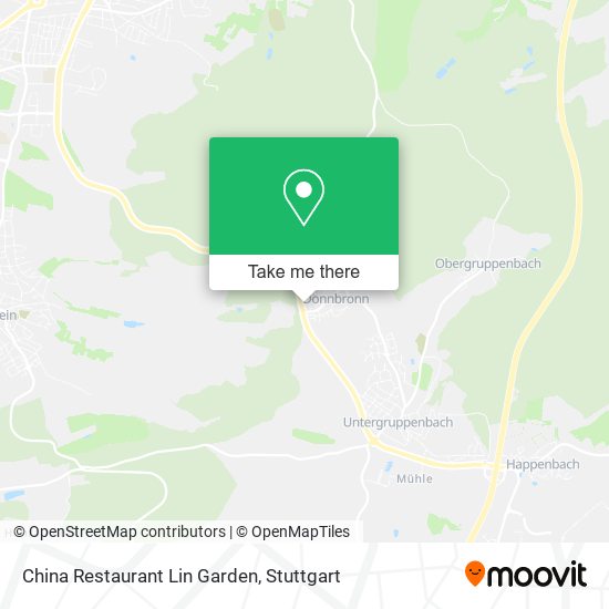 China Restaurant Lin Garden map