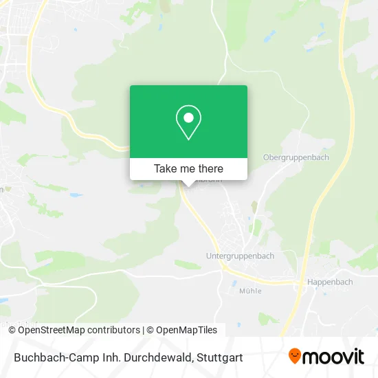 Карта Buchbach-Camp Inh. Durchdewald