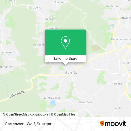 Карта Gartenwerk Wolf