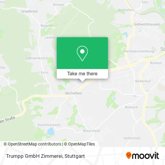 Карта Trumpp GmbH Zimmerei
