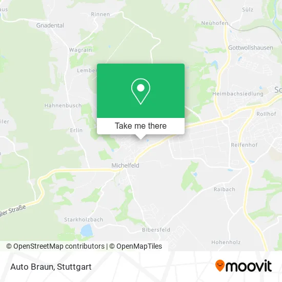 Карта Auto Braun