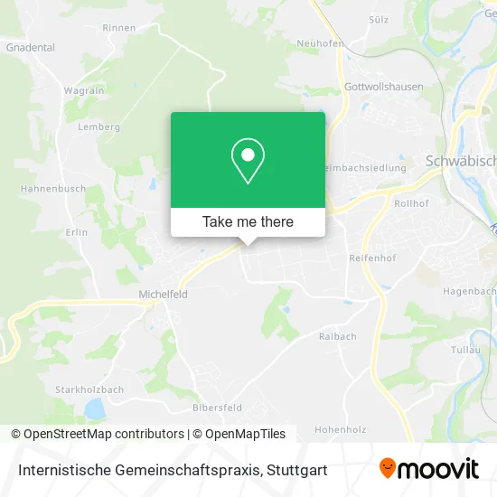 Карта Internistische Gemeinschaftspraxis