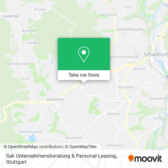 Карта Sak Unternehmensberatung & Personal-Leasing