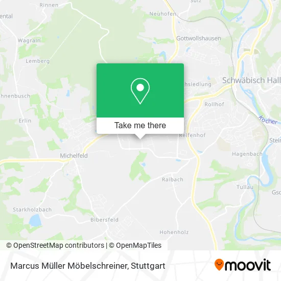 Карта Marcus Müller Möbelschreiner