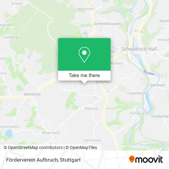 Карта Förderverein Aufbruch