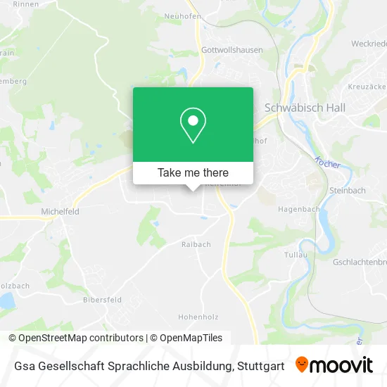 Карта Gsa Gesellschaft Sprachliche Ausbildung