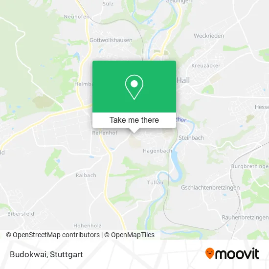 Карта Budokwai