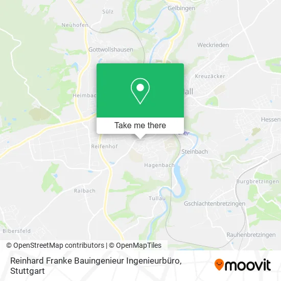 Карта Reinhard Franke Bauingenieur Ingenieurbüro