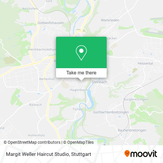 Margit Weller Haircut Studio map