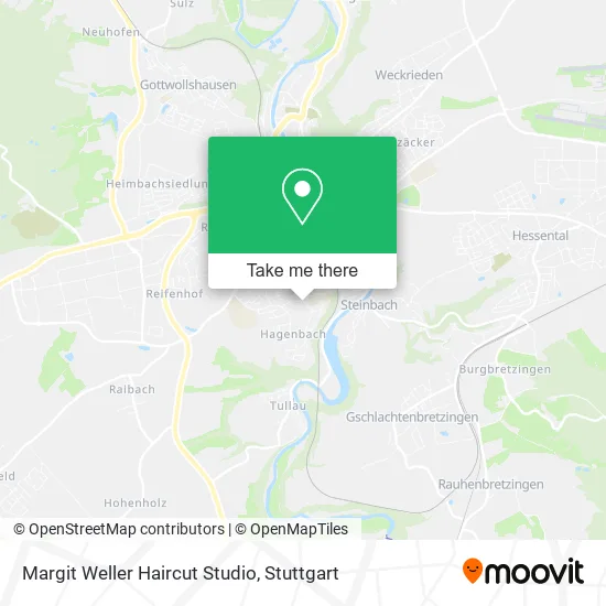 Карта Margit Weller Haircut Studio