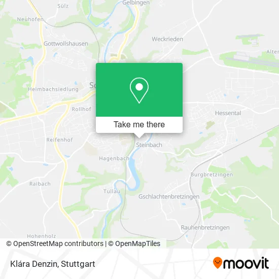 Карта Klára Denzin