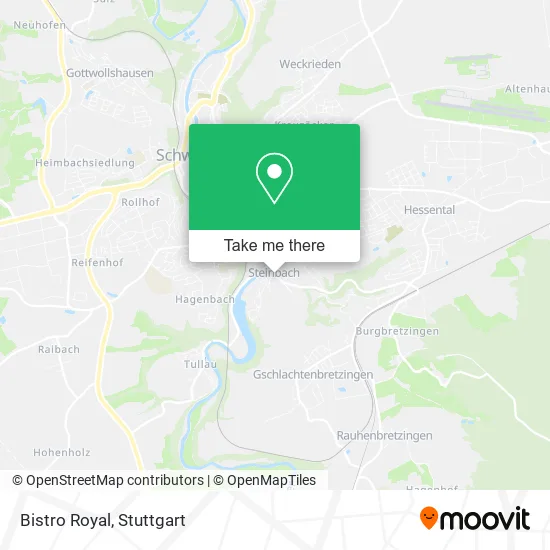 Карта Bistro Royal