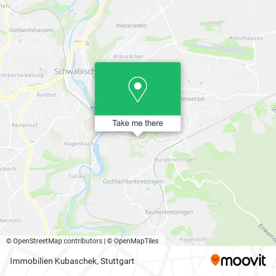 Карта Immobilien Kubaschek