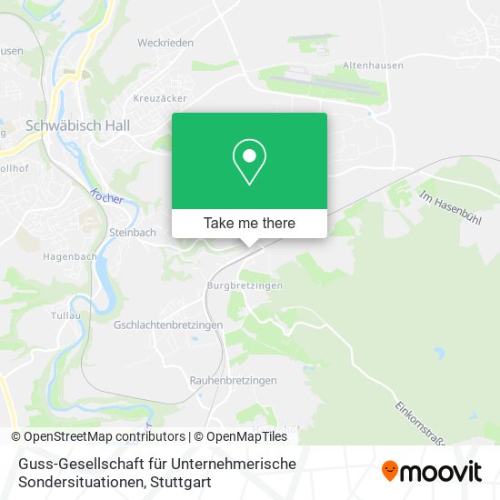 Guss-Gesellschaft für Unternehmerische Sondersituationen map