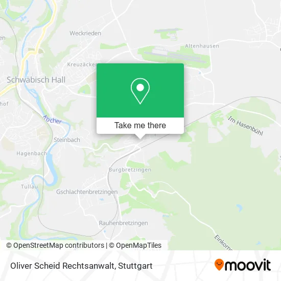 Карта Oliver Scheid Rechtsanwalt