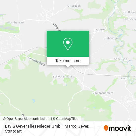 Карта Lay & Geyer Fliesenleger GmbH Marco Geyer