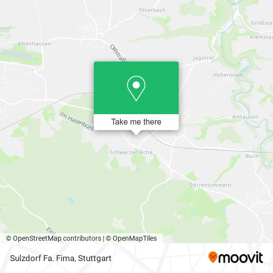 Карта Sulzdorf Fa. Fima