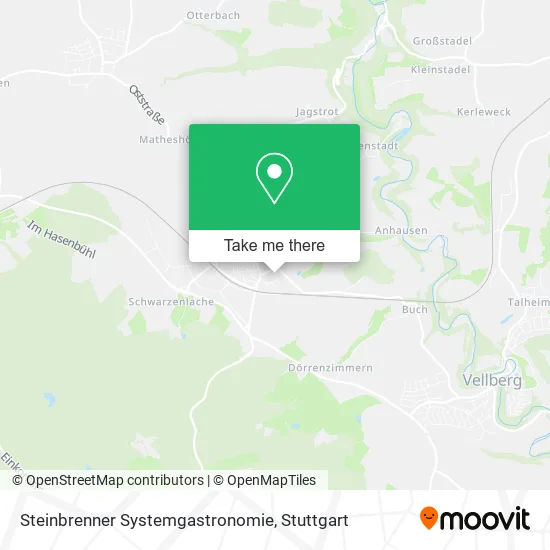 Карта Steinbrenner Systemgastronomie