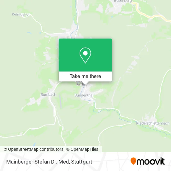 Карта Mainberger Stefan Dr. Med