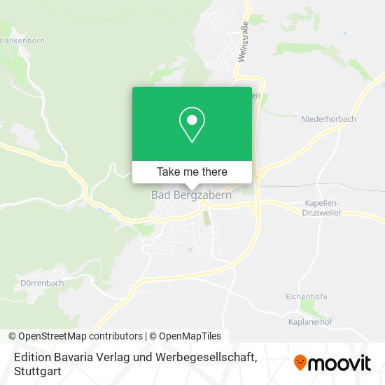 Edition Bavaria Verlag und Werbegesellschaft map